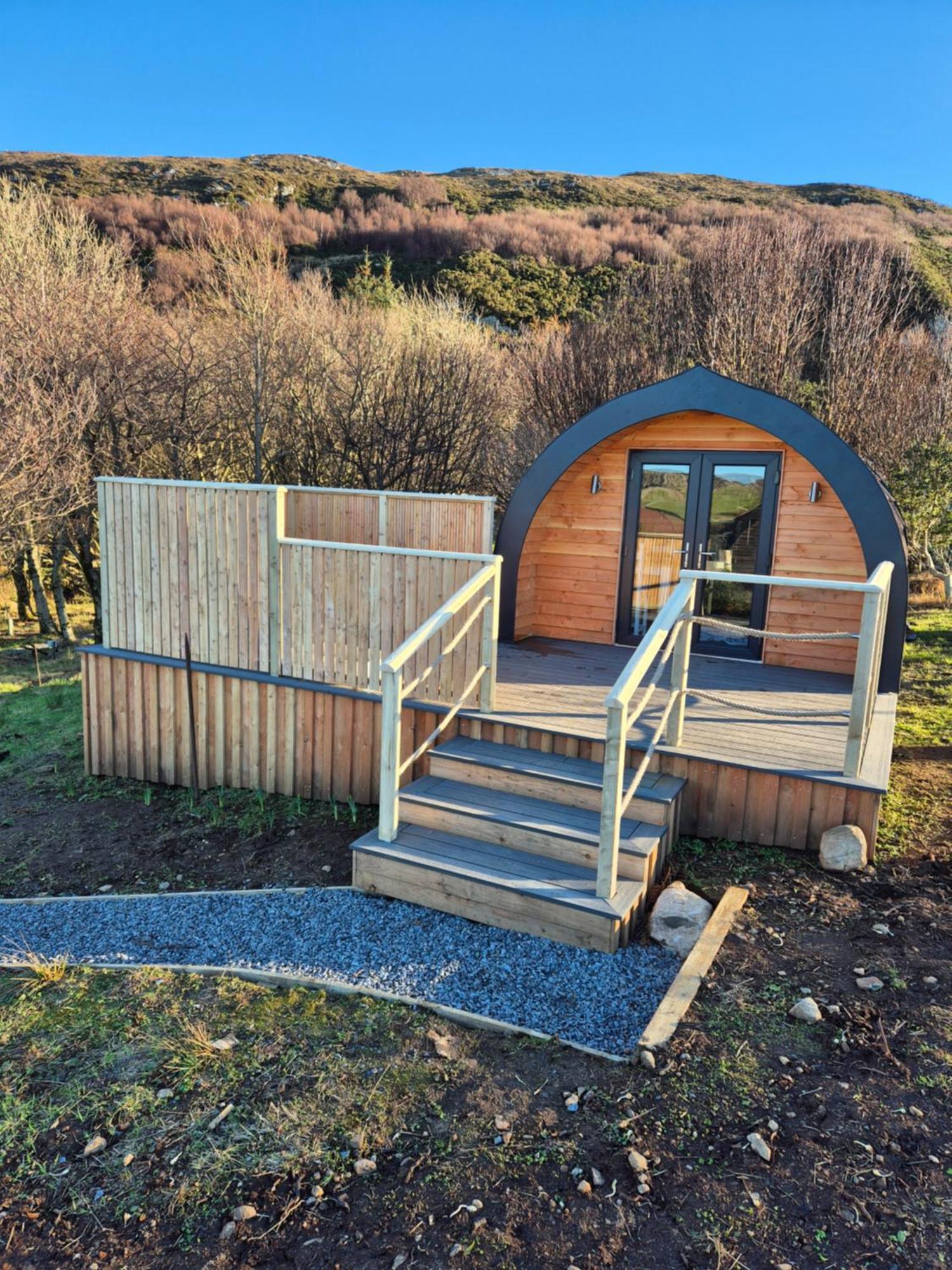 Tighlochan Pods Scourie Exteriör bild