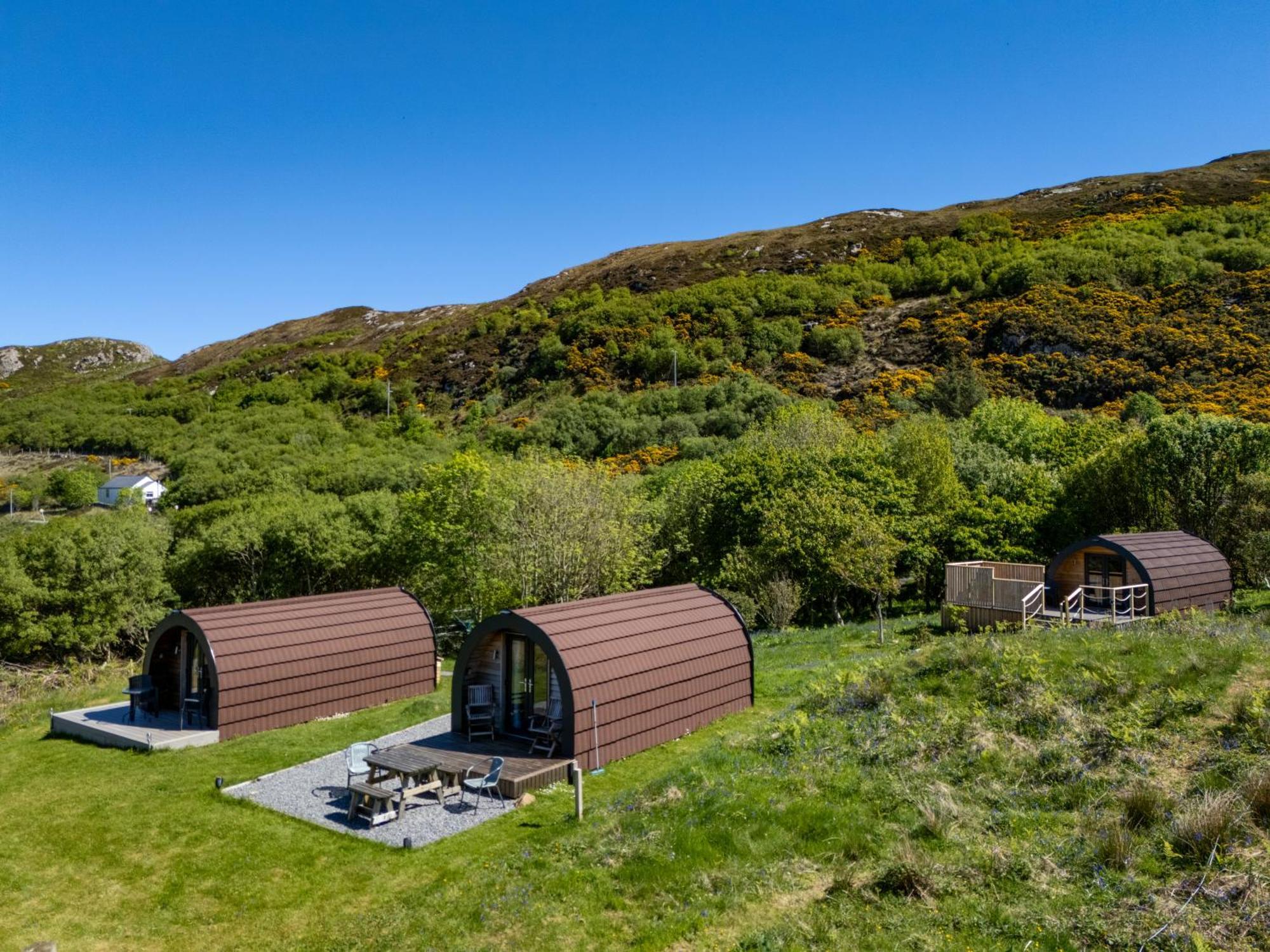 Tighlochan Pods Scourie Exteriör bild